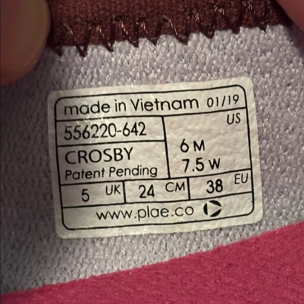 Plae Crosby Moonstone Womens Size 6